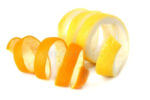 lemon rind