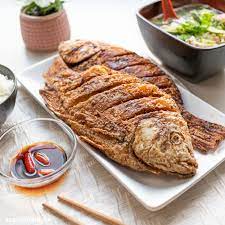 Deep-fried fish