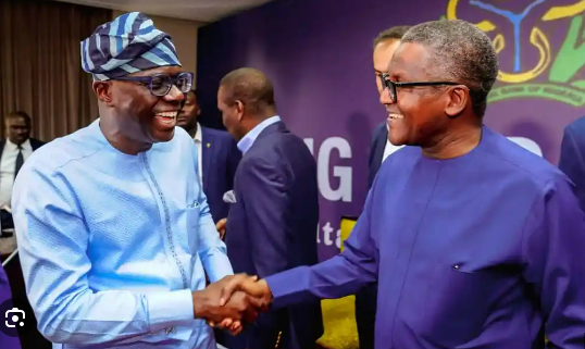 Dangote came to Lagos with nothing -Sanwo-Olu