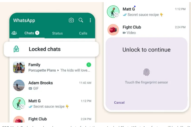 Snooping partners shut out as WhatsApp launches secret folder