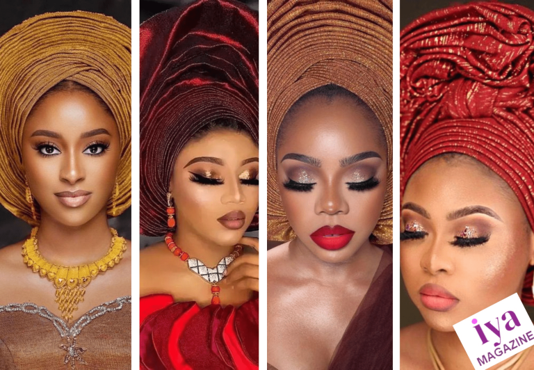 Amazing gele and makeup styles for trendy women
