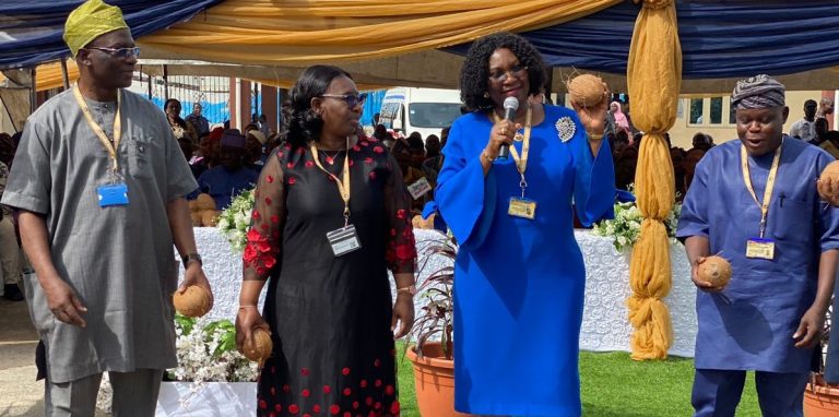 PHOTOS: Fun, tradition as LASU holds coconut-breaking festival alongside convocation