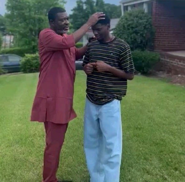 VIDEO: ‘You’ll continue to be a he,’ Kanayo prays for son going to America