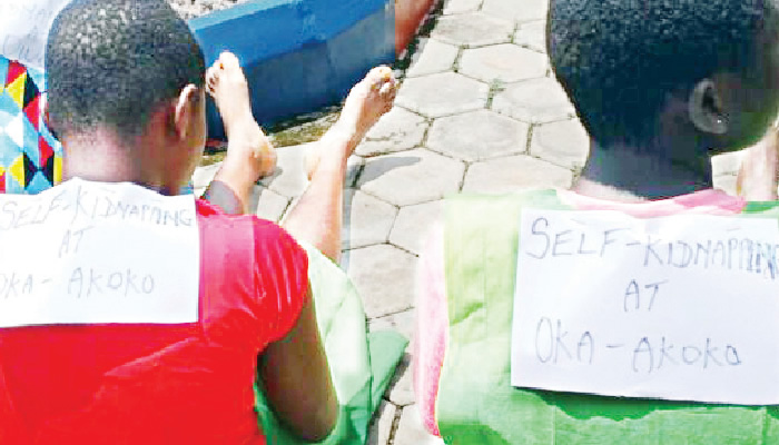 Teenage sisters fake kidnap, demand N100,000 ransom
