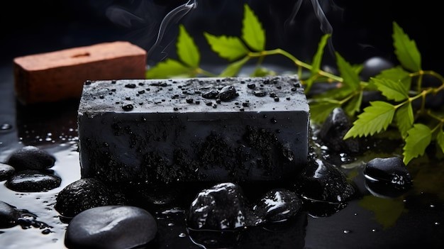 Now the science behind the black soap!