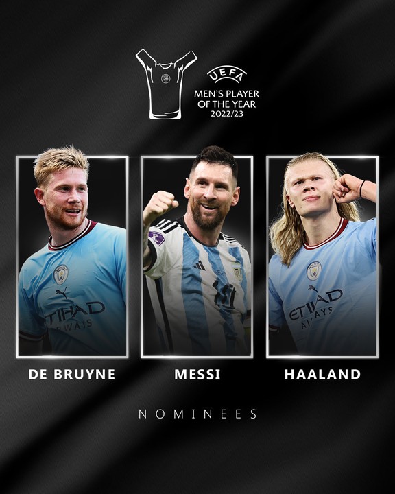Messi nominated for UEFA Men’s Player of the Year