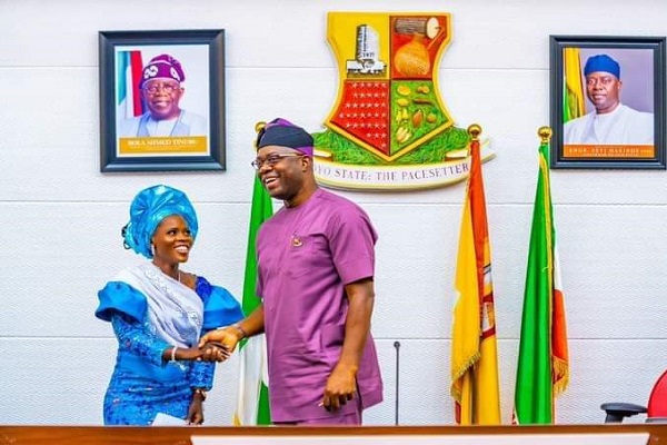 Makinde swears in Oyo’s youngest commissioner ever!