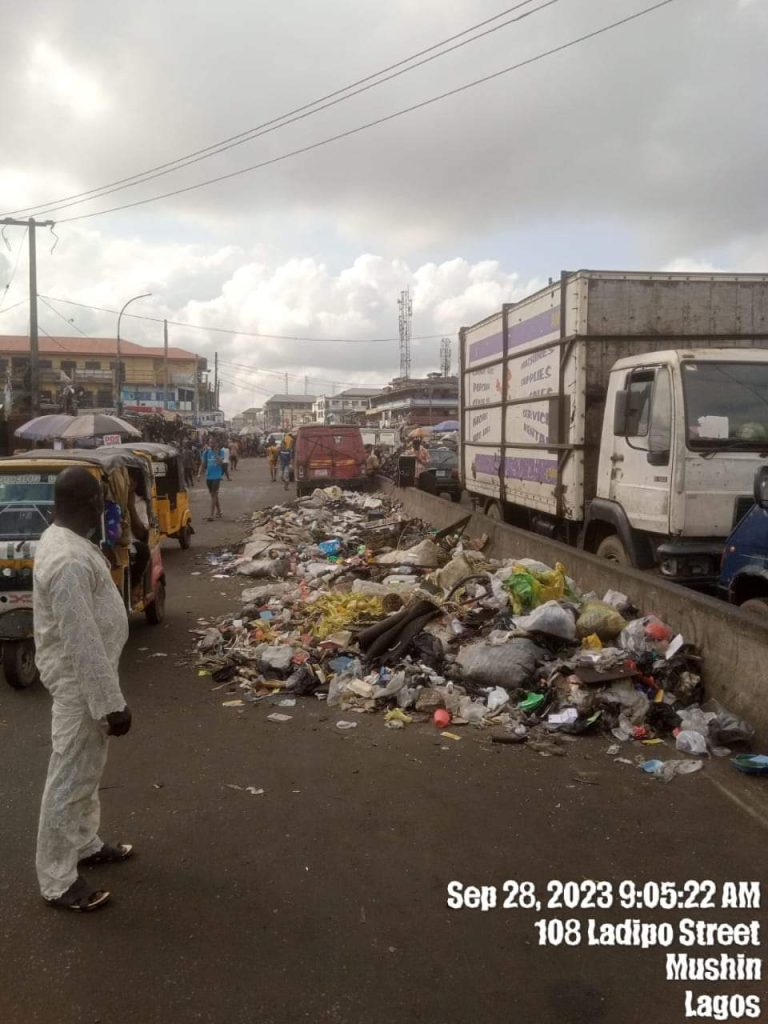 PHOTOS: Ladipo Market of filth and other violations