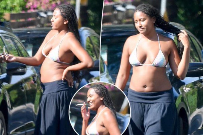 Opinion divided as Sasha Obama seen smoking in Los Angeles