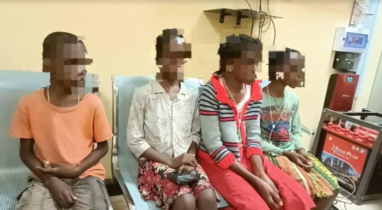 Four children rescued after alleged nine months of torture