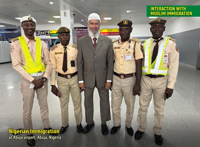 Nigerians counter visiting controversial Islamic cleric Zakir Naik on Twitter