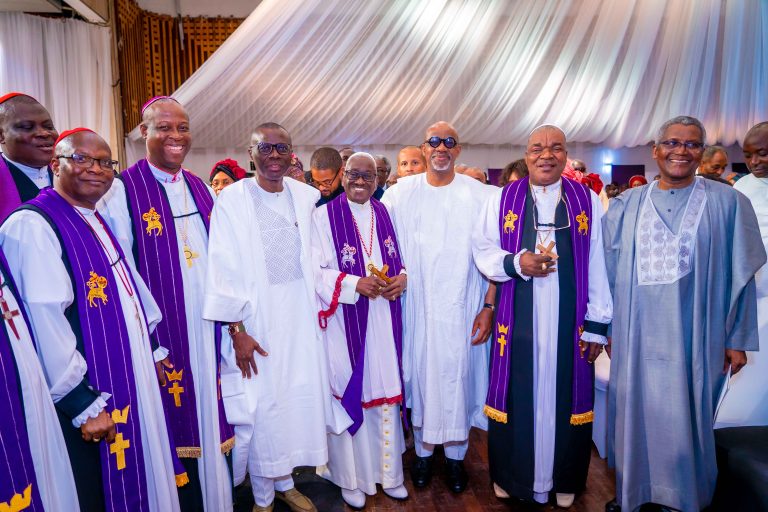 PHOTOS: Sanwo-Olu, Abiodun, Dangote bid Akintola Williams farewell