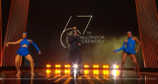 VIDEO: Rema dazzles with ‘Calm Down’ at 67th Ballon d’Or