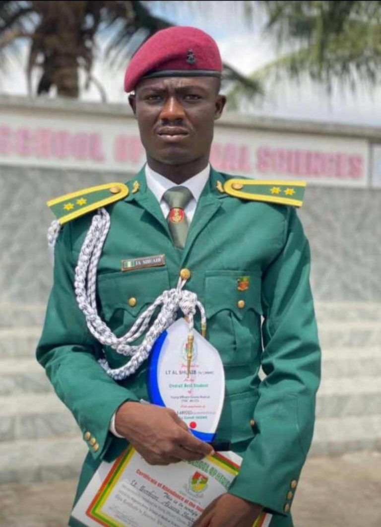 LASU dental surgery graduate emerges overall best at Nigerian Army Medical Course
