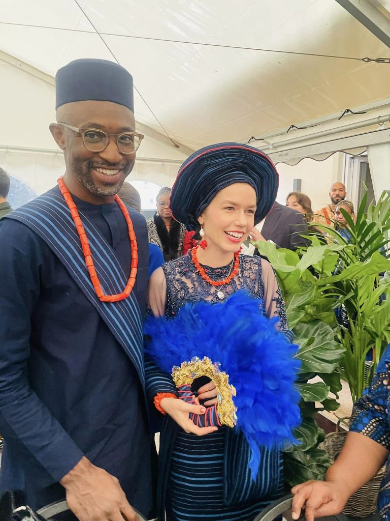 PHOTOS: Ex-Finance Minister Okonjo-Iweala’s son Uzodinma weds German Lotte Goos