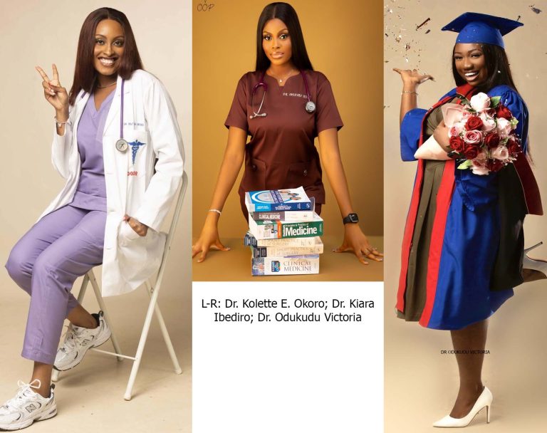 PHOTOS: Newly graduating doctors from ABUAD/FETHI paint Twitter red