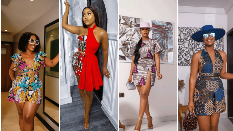 Spice up your wardrobe with Ankara cut-out dresses