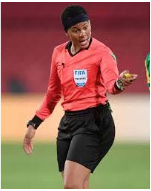 Akhoma Makalima: S’Africa’s first certified female soccer referee officiates at AFCON opener