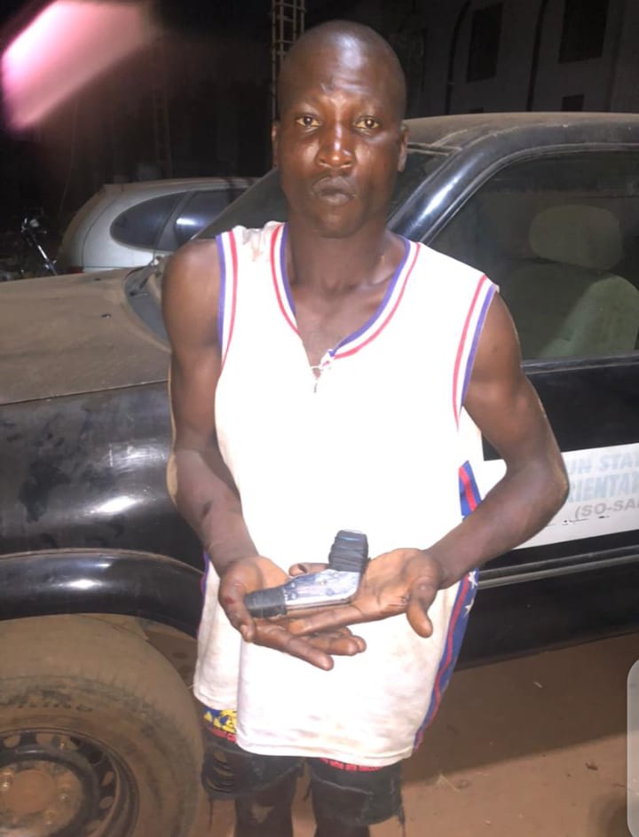 So-Safe nabs man terrorising Ogun residents with toy gun