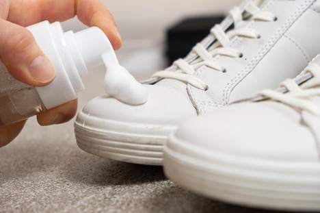 DIY methods to clean your white shoes