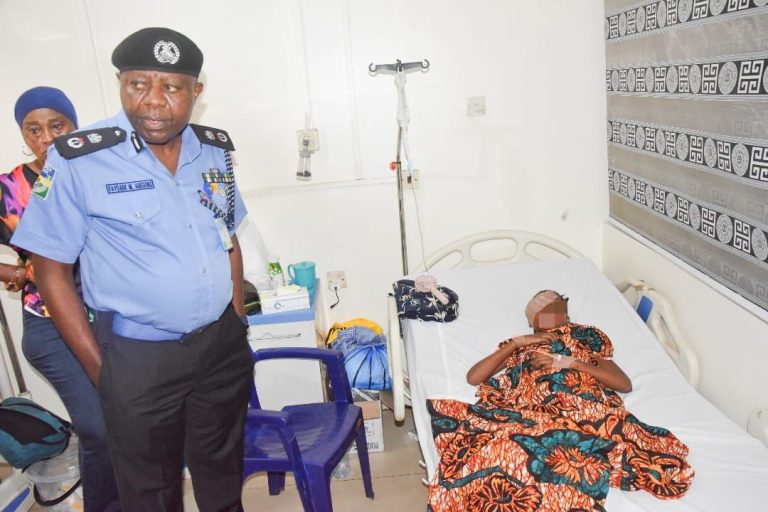Lagos CP visits 12-year-old victim of police teargas
