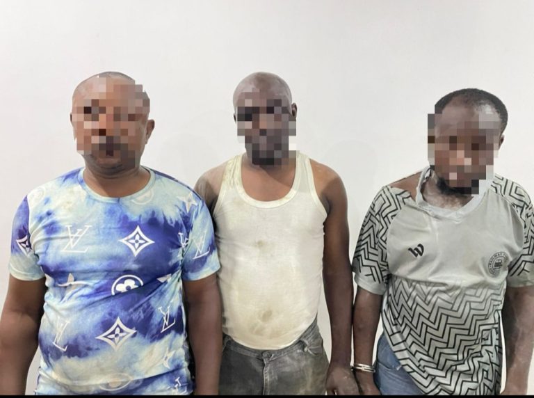 Police arrest three suspected one-chance robbers in Lagos