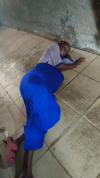 VIDEO: Pregnant woman faints at Trade Fair complex, Nigerians react