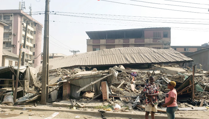 Many feared trapped as building collapses in Onitsha
