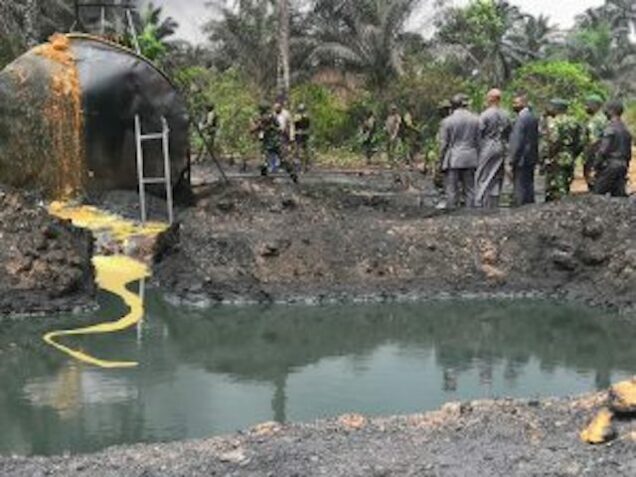 Rivers: NAF uncovers illegal refineries with reservoirs and cooking pots