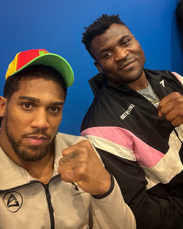 How fans supported Anthony Joshua against Francis Ngannou