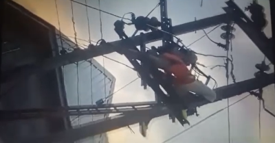 VIDEO: BEDC employee electrocuted in Delta community