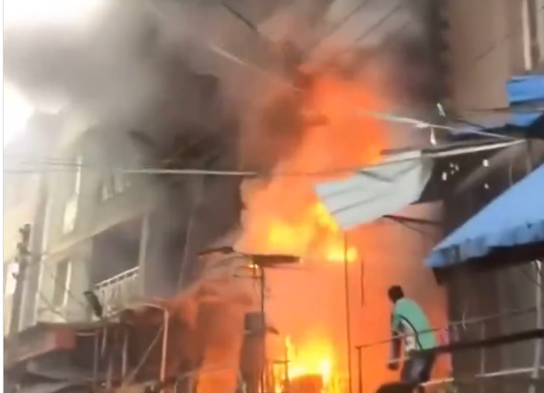 Shops, market suffer fire outbreaks in Lagos, Kano