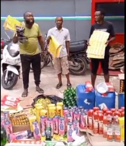 VIDEO: Police, NAFDAC crack down on fake alcohol makers in Lagos