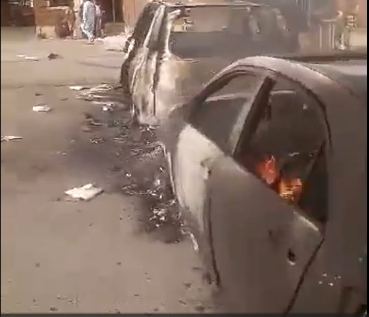 VIDEO: Aftermath of convict’s shooting death in Wuse Market