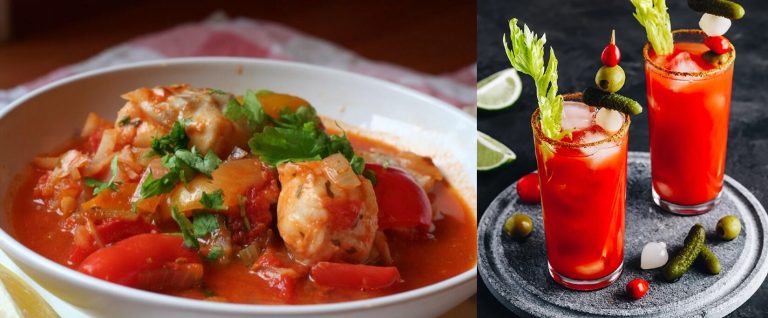 Dahomey fish stew and bloody Mary: Tradition meets contemporary zest!
