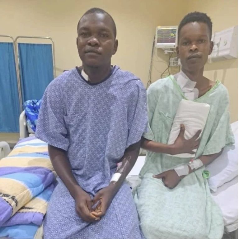 Two brothers undergo open-heart surgery