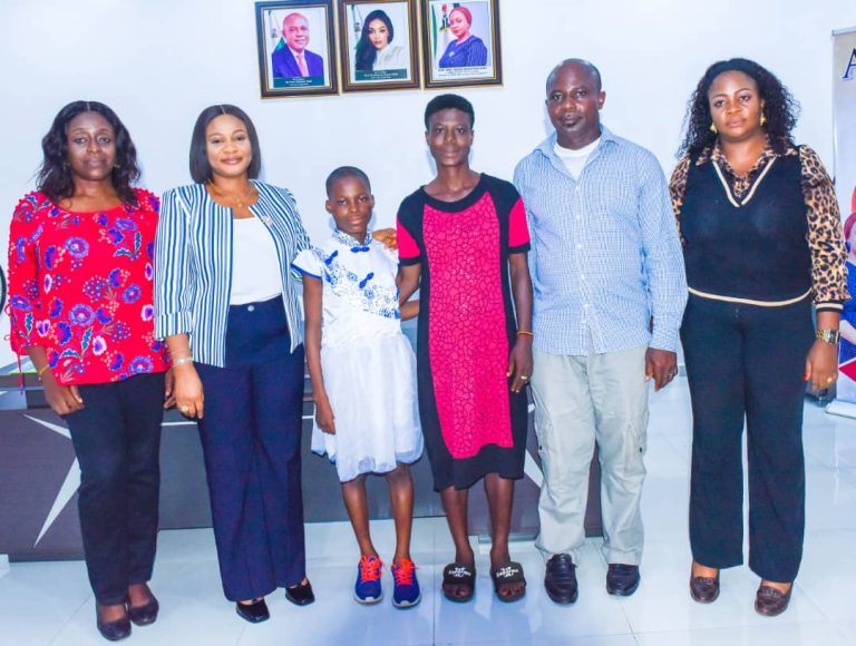 Enugu Gov offers scholarship to child abuse survivor Happiness Nwafor