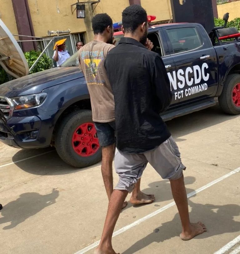 I made N460K impersonating NSCDC FCT commandant, others -Suspect