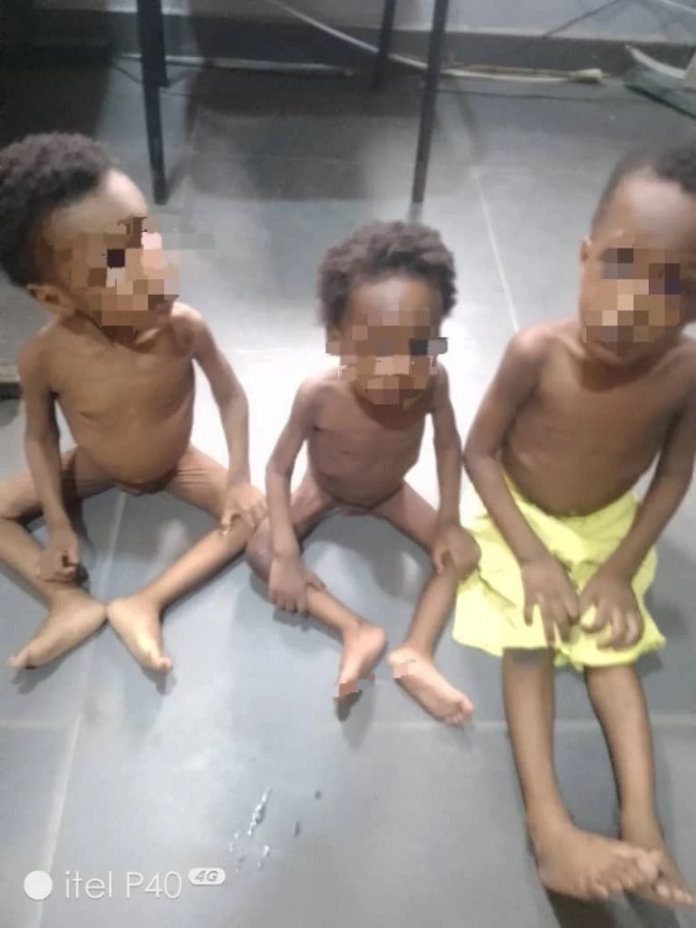 Police rescue 3 malnourished kids from abusive grandmother