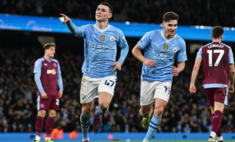 Foden scores hat-trick as City beat Villa