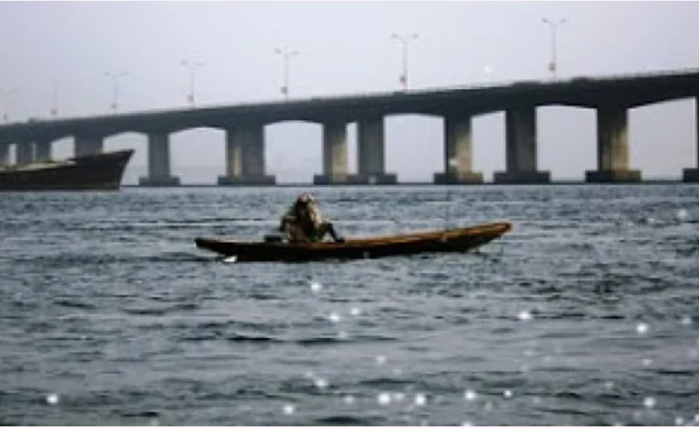 Divers comb Lagos lagoon as tide carries off man during prayers