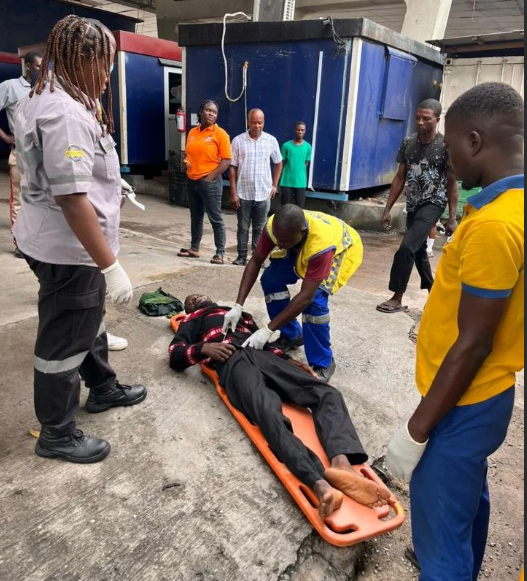 Rescuers save man who accidentally fell into Lagos lagoon