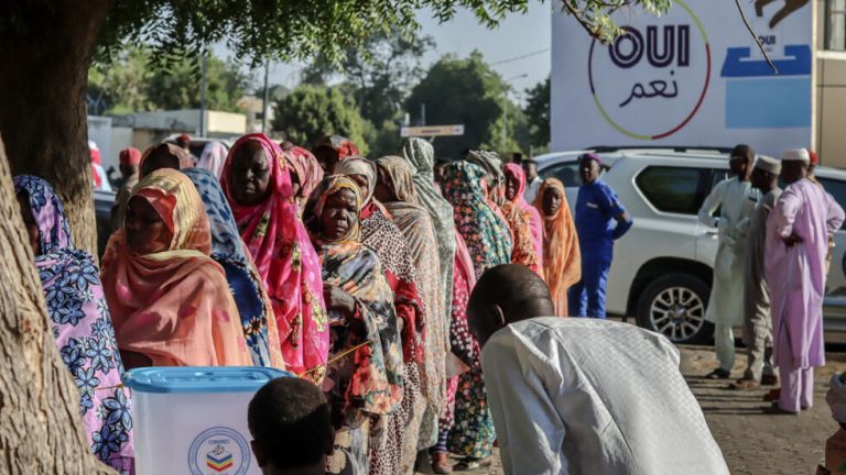 3 years into military rule, Chad holds presidential election
