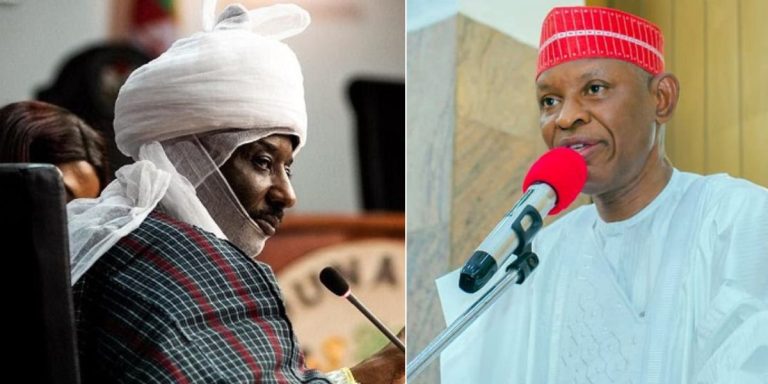 Person who issued court order stopping Sanusi’s reinstatement was in America -Gov Kabir