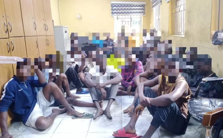 Police raid criminal hideouts, arrest 40 suspects in Lagos