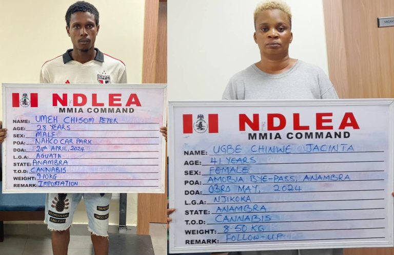 NDLEA bursts int’l drug syndicate, arrests 5, seizes Loud consignments