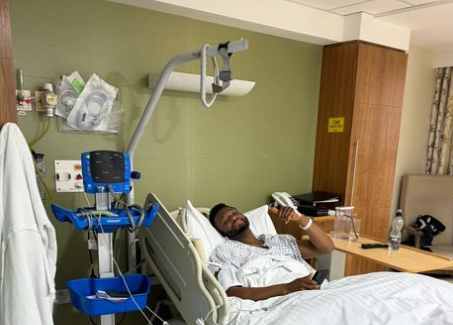 PHOTOS: Mikel Obi undergoes surgery in UK hospital