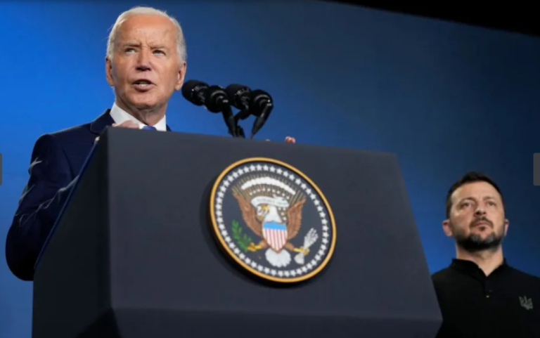 Biden introduces Zelenskiy as ‘President Putin’ at Nato summit