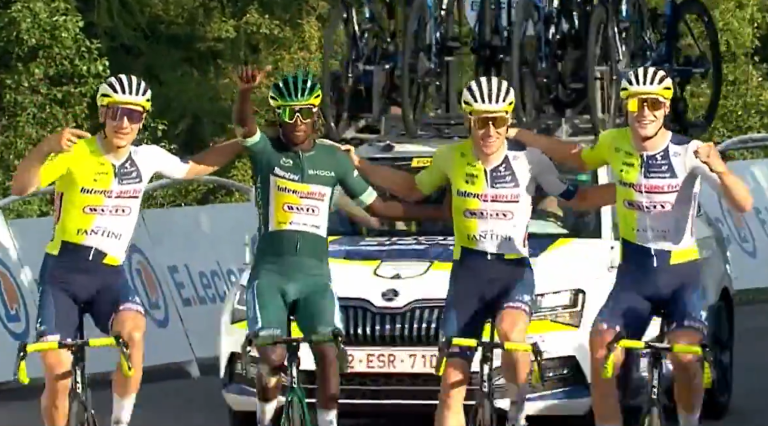 VIDEO: Biniam Girmay – First black African cyclist to win a Grand Tour stage