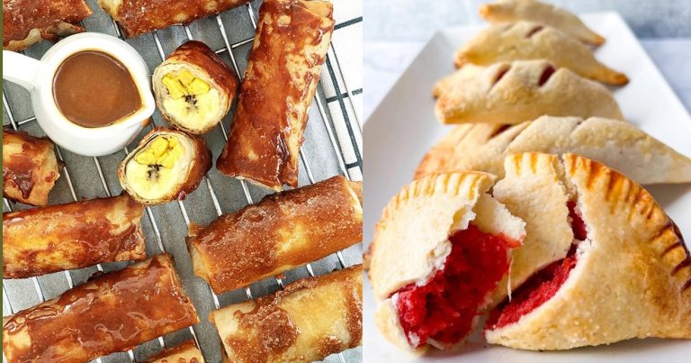 Savouring delights of egg rolls, tarts made with plantain!